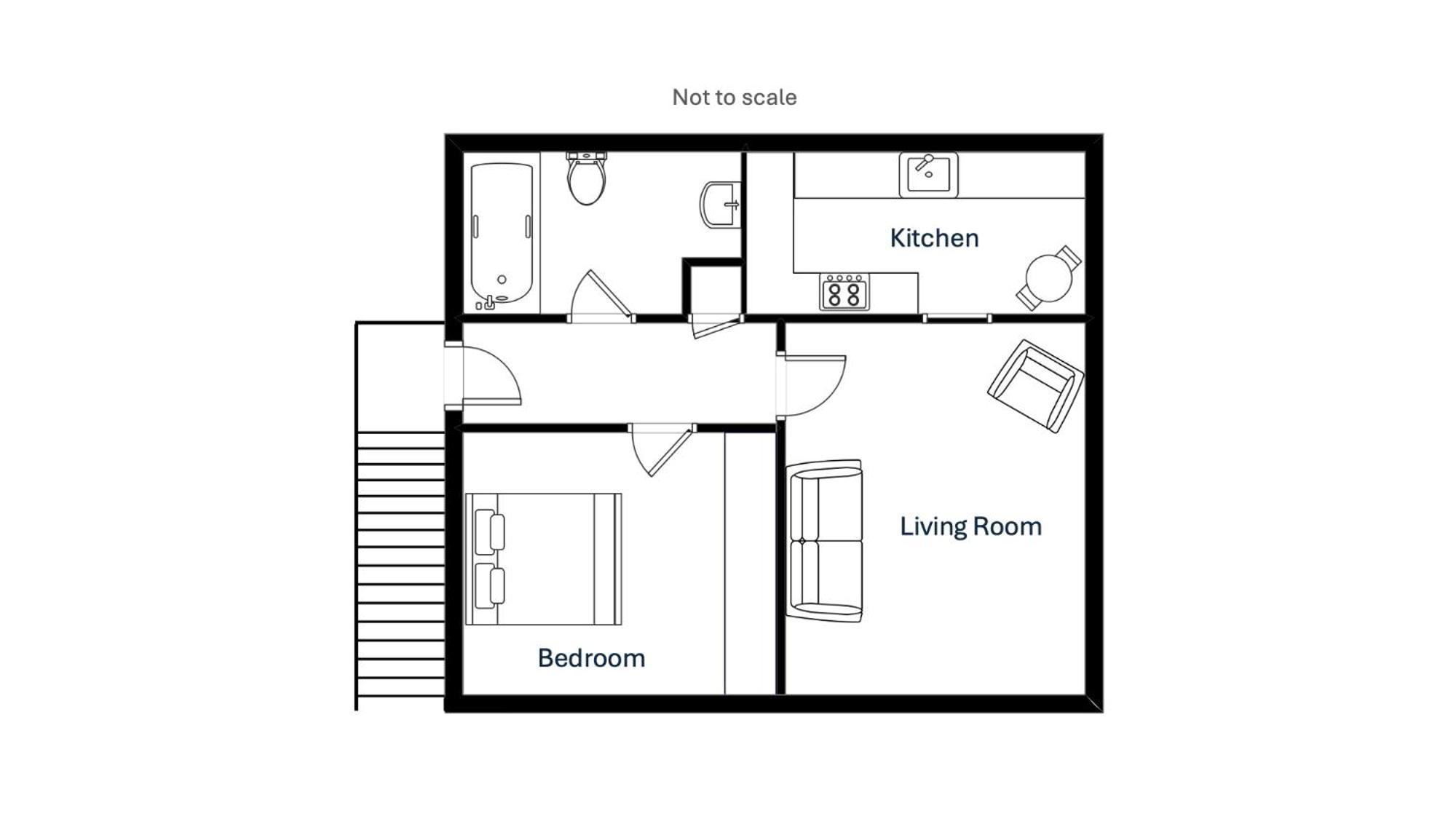 Apartament Twos Mews Cardiff Zewnętrze zdjęcie